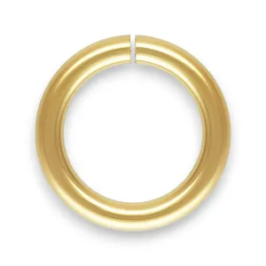 🔗 Jump Ring (Open) in 9ct Yellow Gold - ROUND