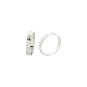 🆕🔗 Silver Clay Ring Liner (4mm Wide)