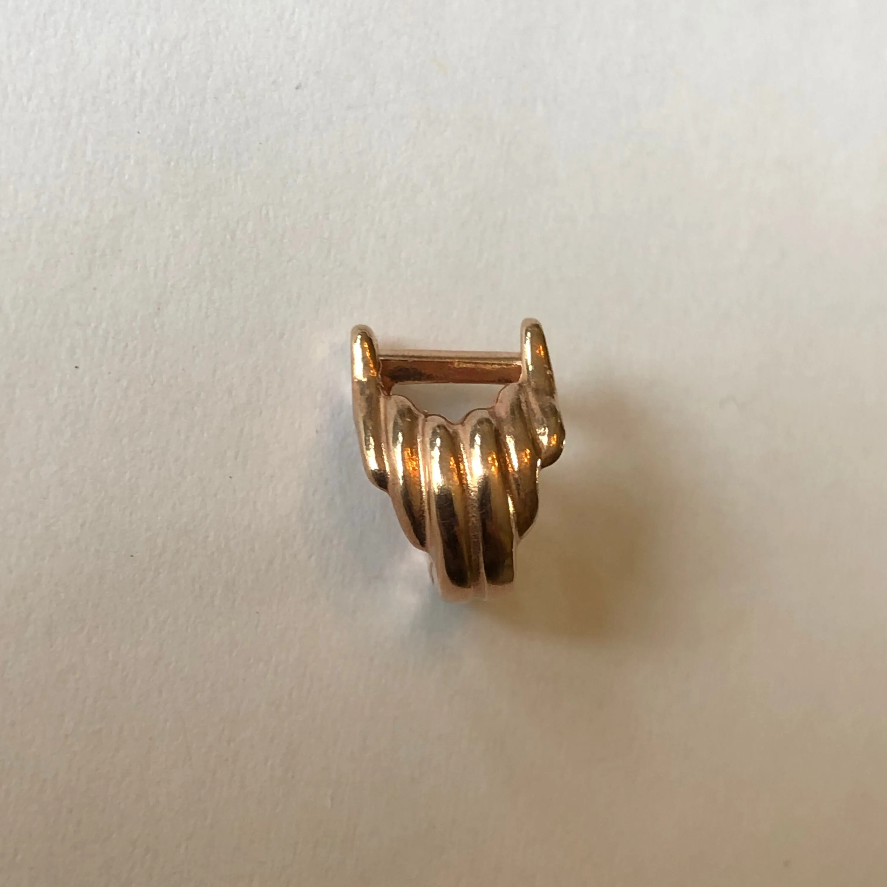 14KT Rose Gold Slide Pendant Hanger Enhancer