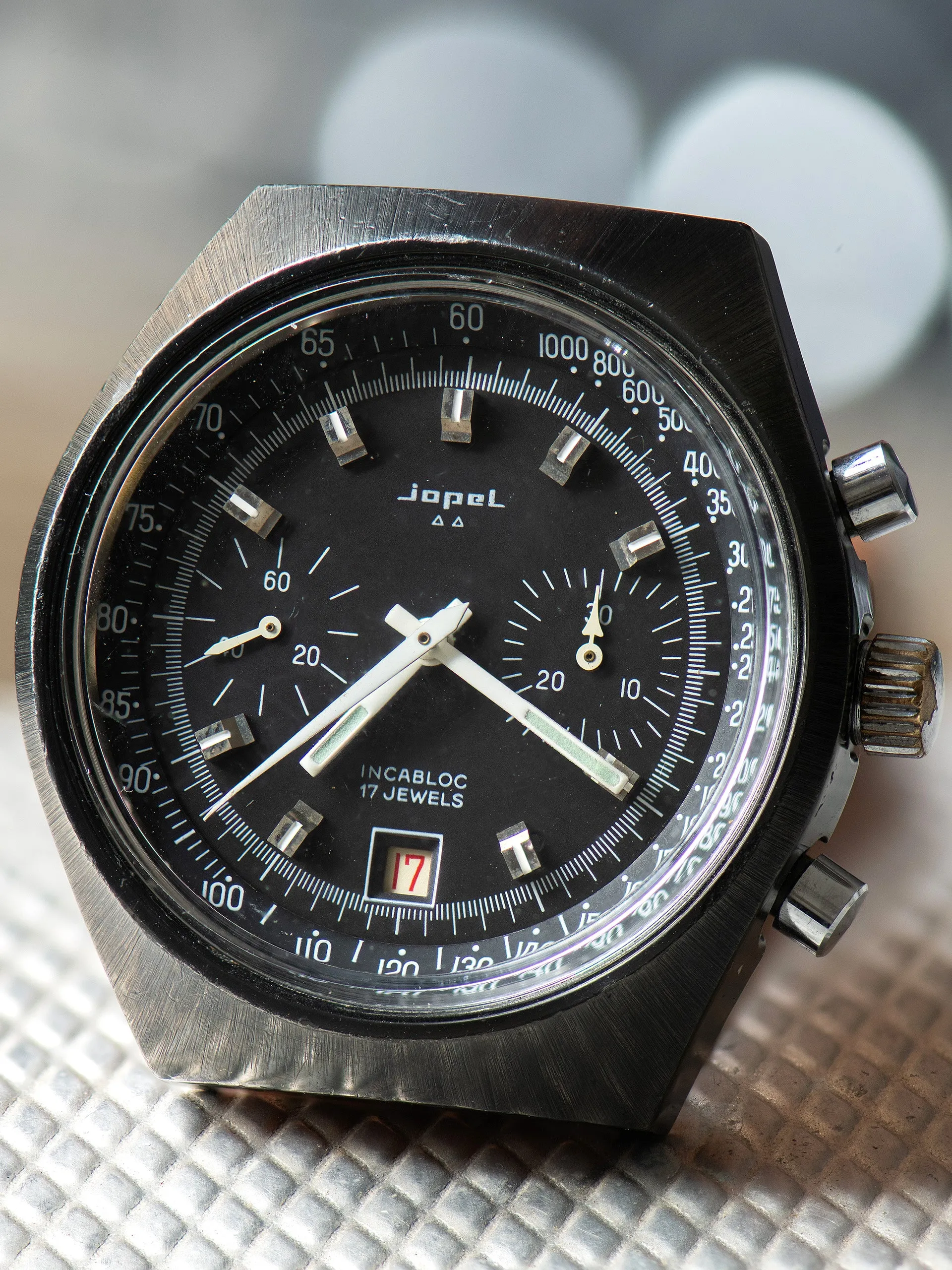 1970s Jopel Chronograph Date 'Valjoux Cal. 7734'