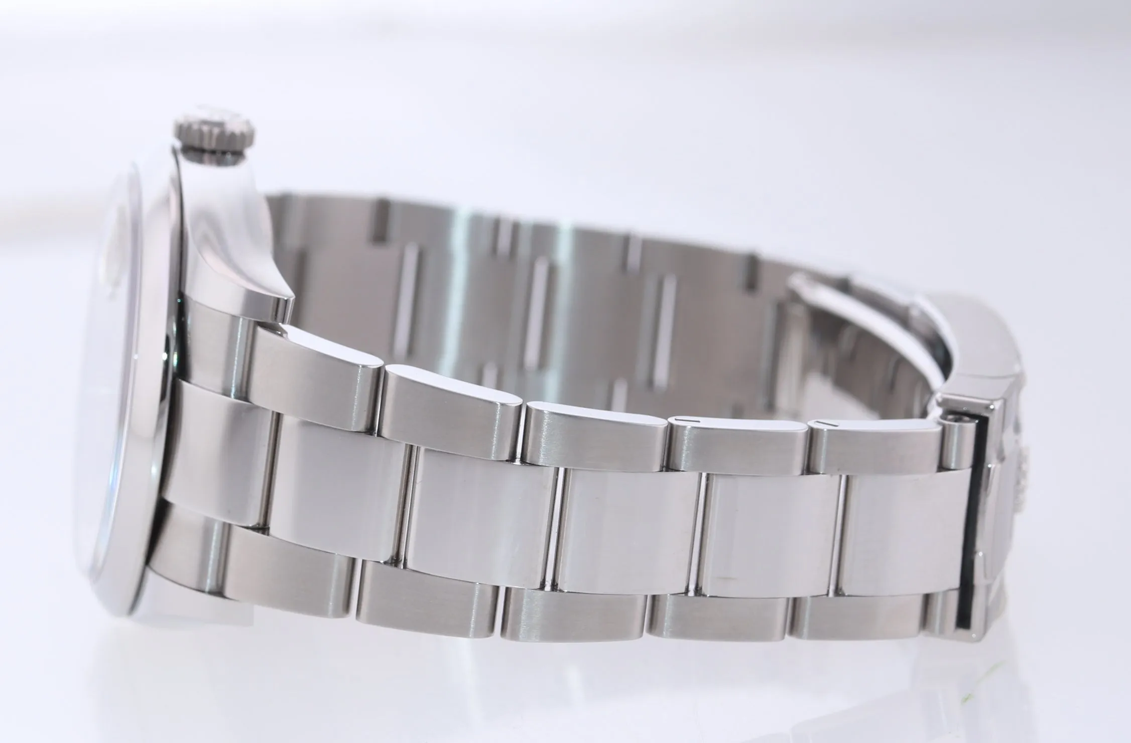 2021 PAPERS Rolex DateJust Silver Stick 36mm 126200 Steel Oyster Watch Box