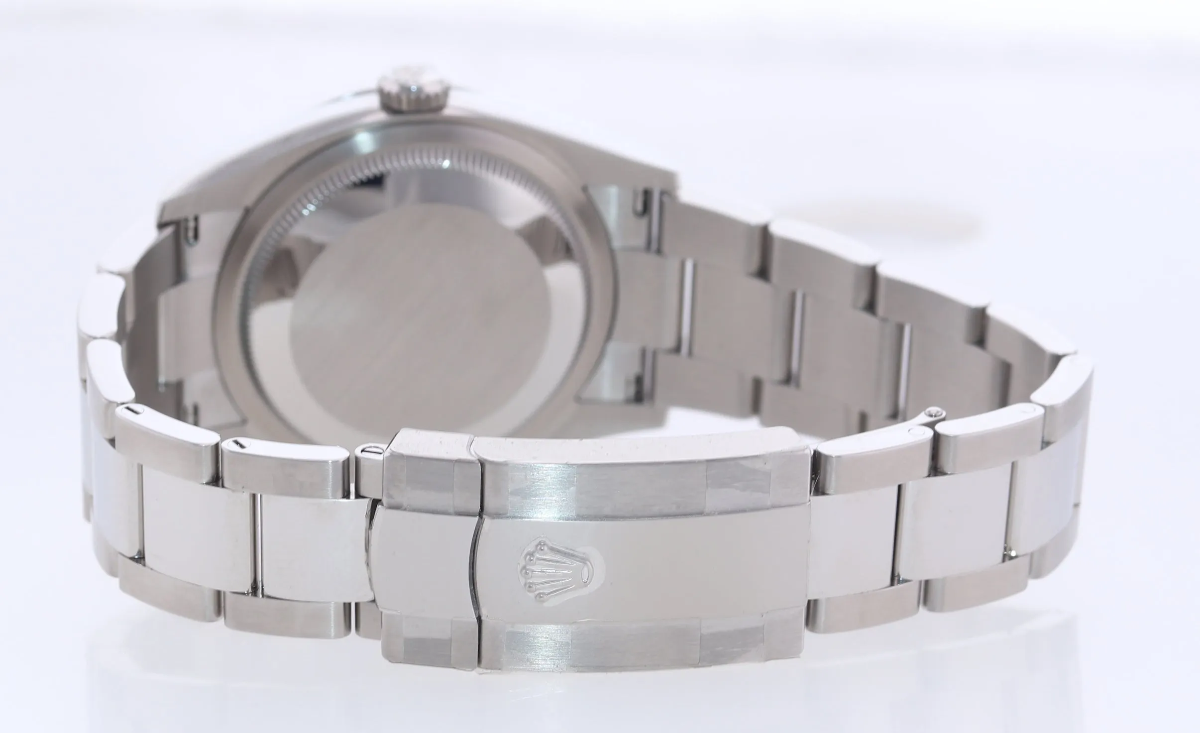 2021 PAPERS Rolex DateJust Silver Stick 36mm 126200 Steel Oyster Watch Box