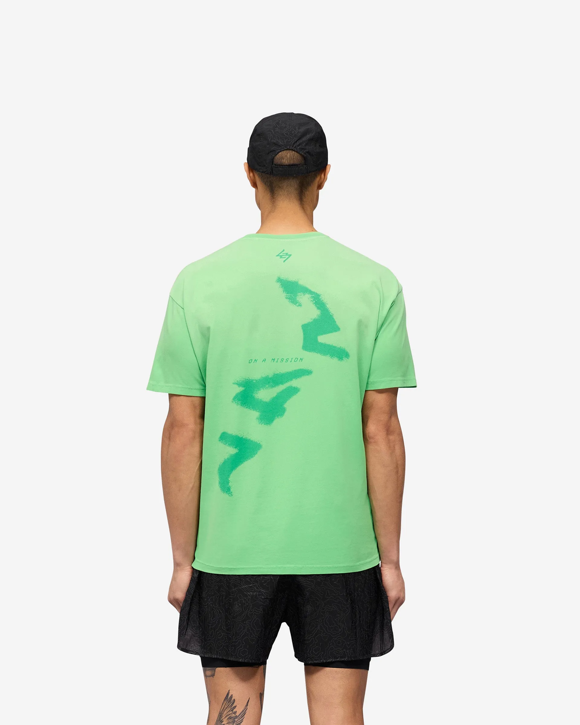 247 Motion Oversized T-Shirt - Speed Green