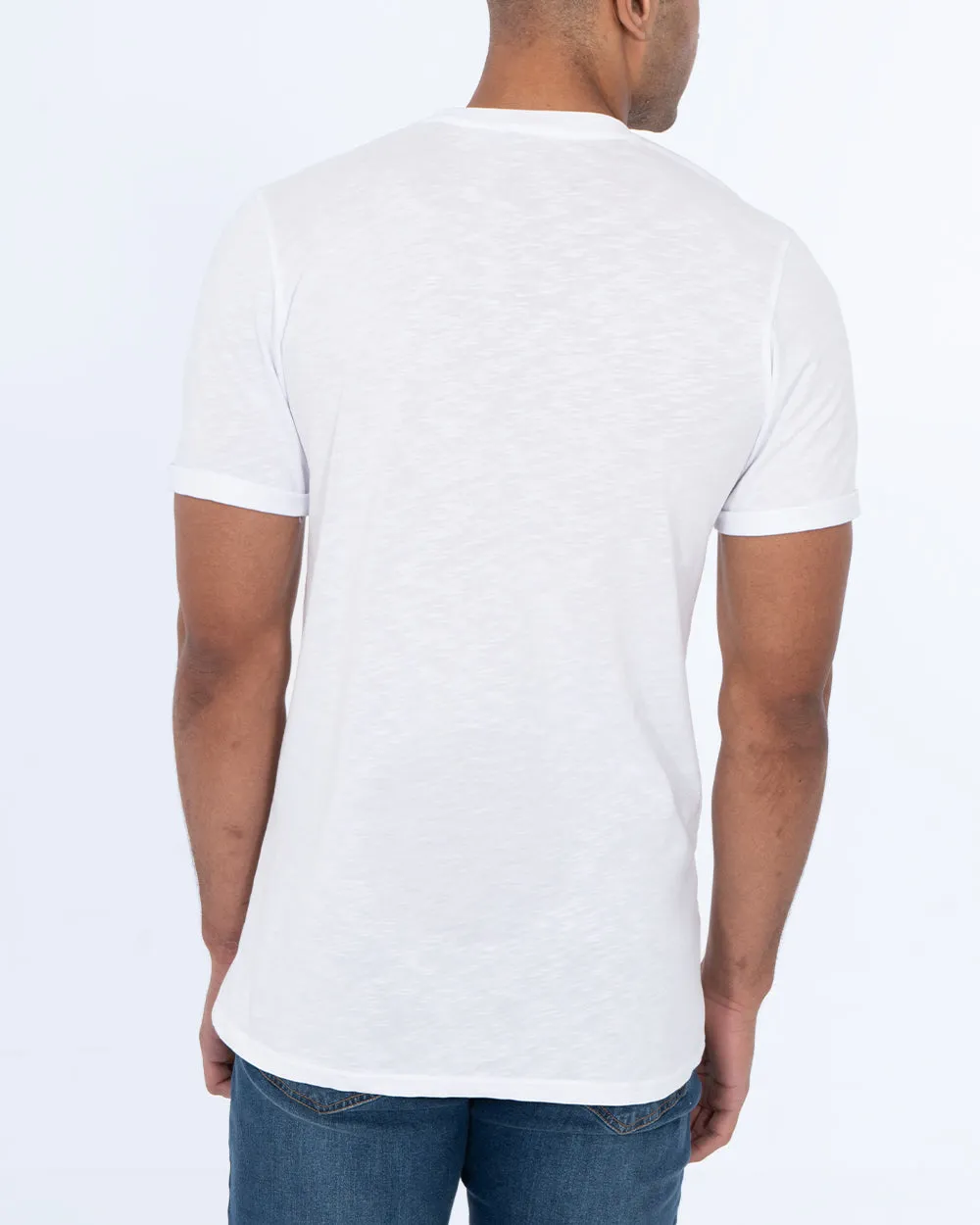 2t Arlo Tall Utility Pocket T-Shirt (white)