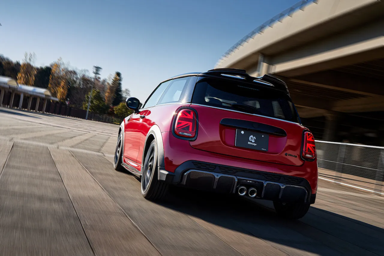 3D Design Mini F56 JCW Carbon Side Skirt Set