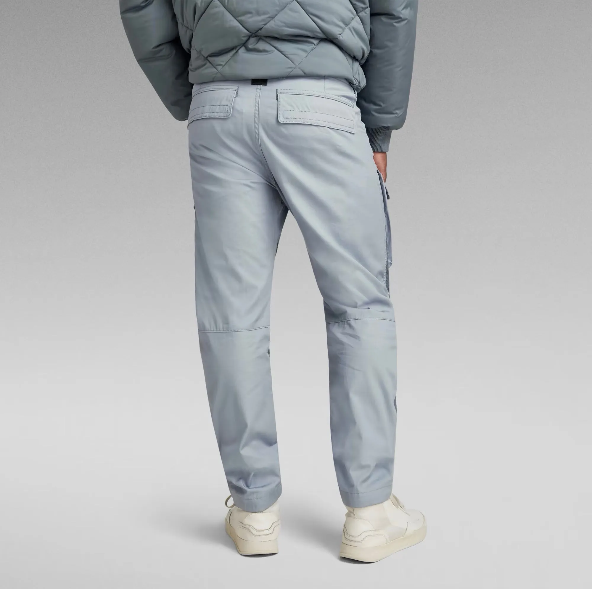 3D Regular Tapered Cargo Pants Dim Grey