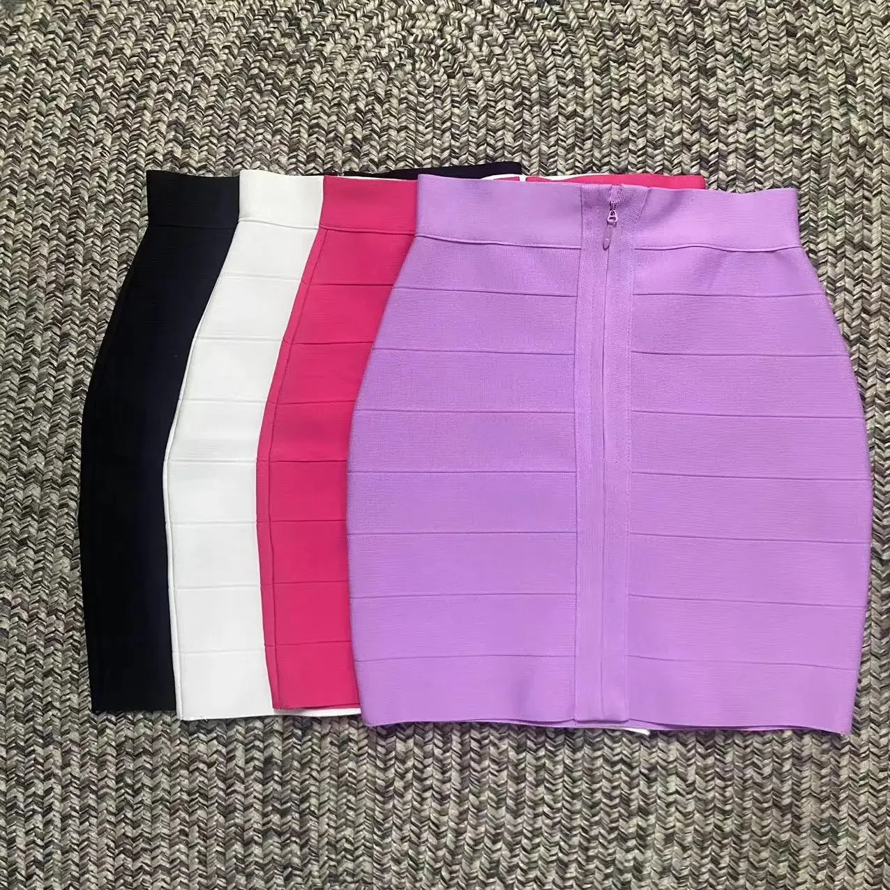 4 Color New Arrival Women Sexy Bodycon Bandage Mini Skirts Celebrate Nightclub Party Pencil Skirts Wholesale