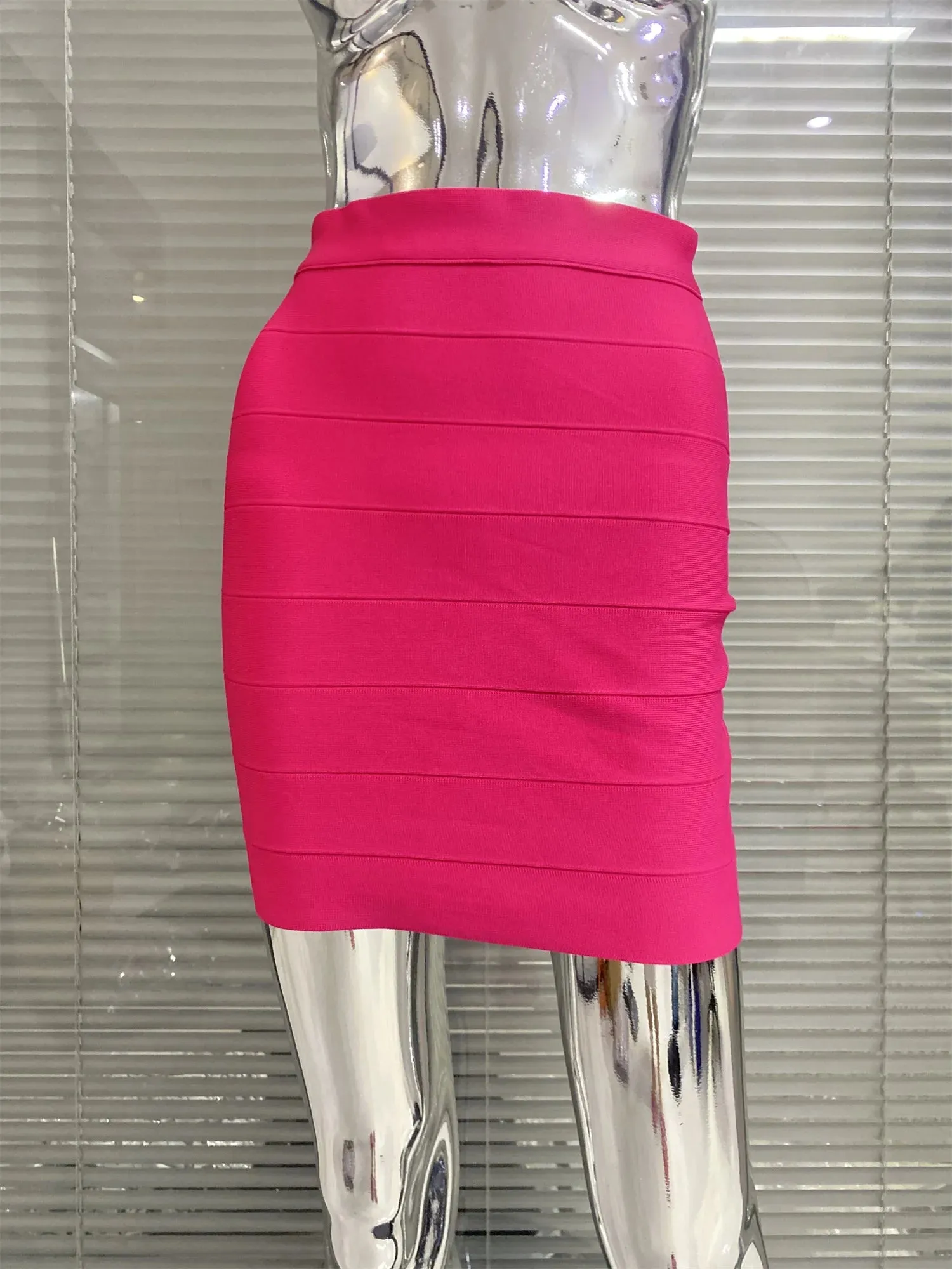 4 Color New Arrival Women Sexy Bodycon Bandage Mini Skirts Celebrate Nightclub Party Pencil Skirts Wholesale