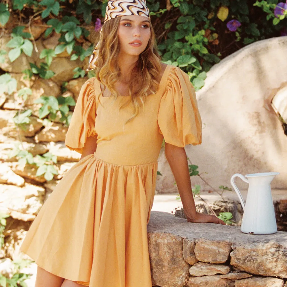 [50%] MANGO PUFF DRESS