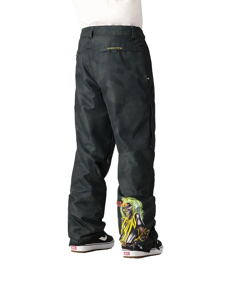 686 Men's Standard Pant Iron Maiden Eddies Black 2025