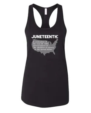 A celebration of june 19 tank top freedom juneteenth tank top