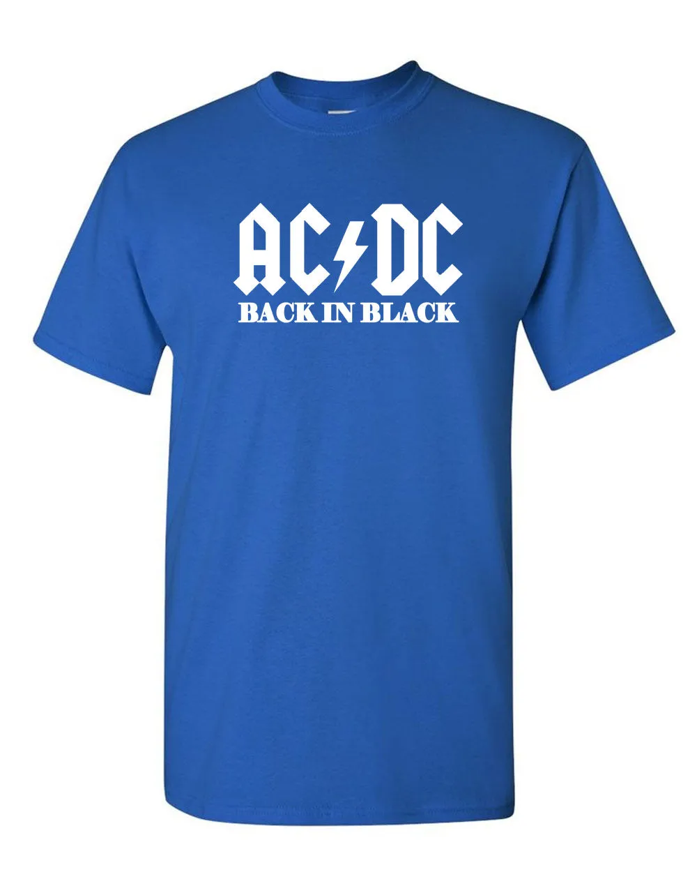 ACDC T-shirt Back in Black T-shirt Classic Rock T-shirt