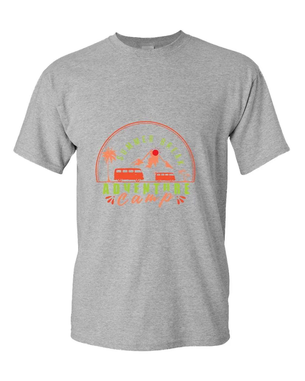 Adventure summer camp t-shirt, colorful summer t-shirt, beach party t-shirt