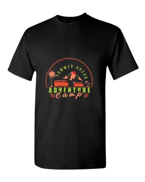 Adventure summer camp t-shirt, colorful summer t-shirt, beach party t-shirt