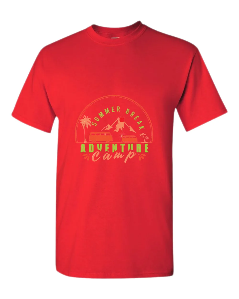 Adventure summer camp t-shirt, colorful summer t-shirt, beach party t-shirt