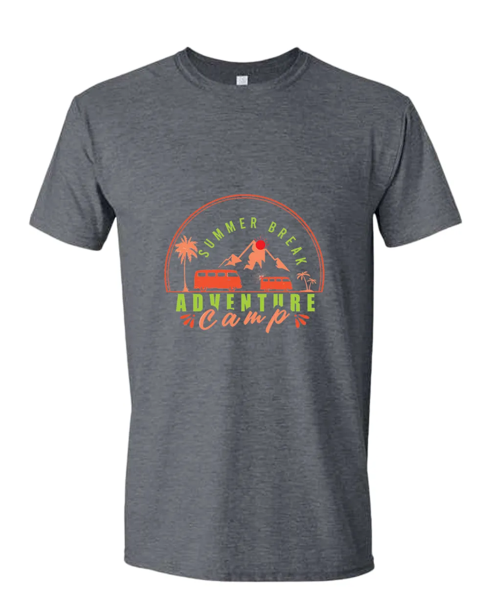 Adventure summer camp t-shirt, colorful summer t-shirt, beach party t-shirt