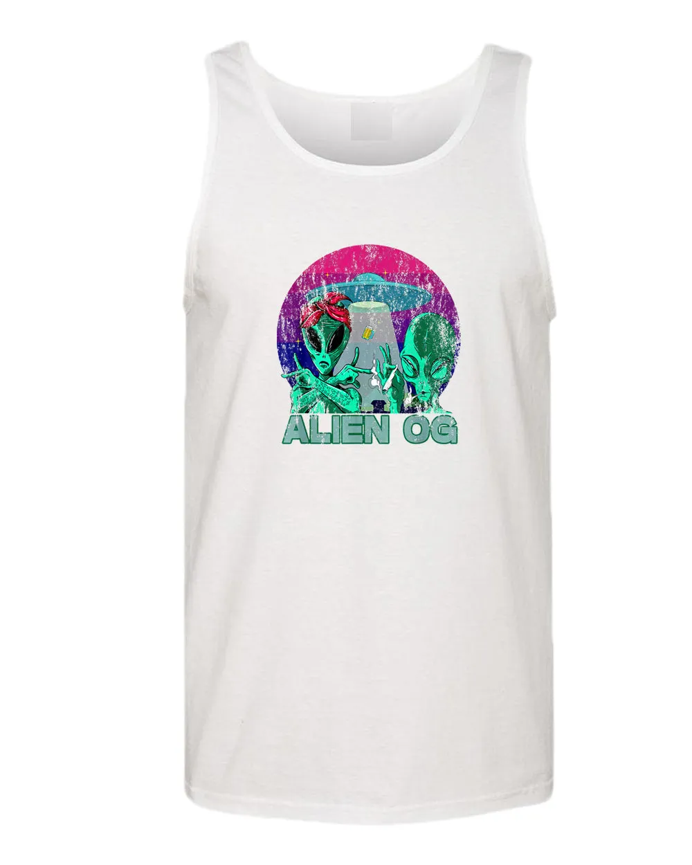 Alien OG spaceship tank top