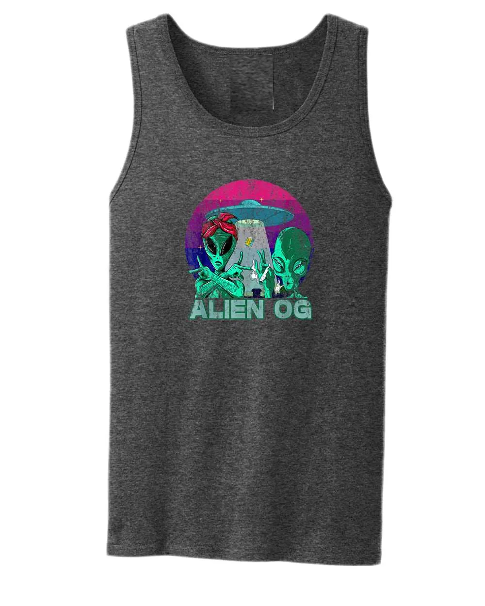 Alien OG spaceship tank top