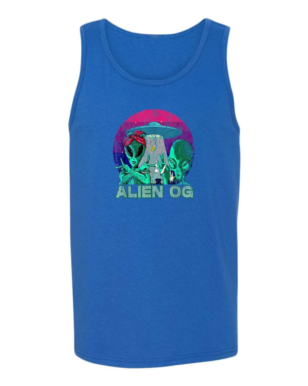Alien OG spaceship tank top