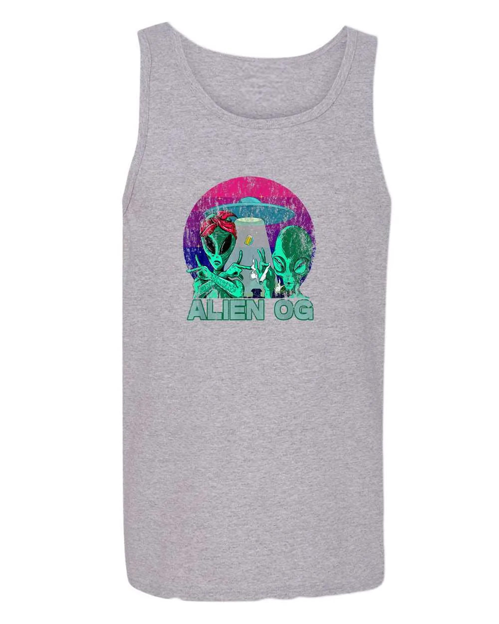 Alien OG spaceship tank top