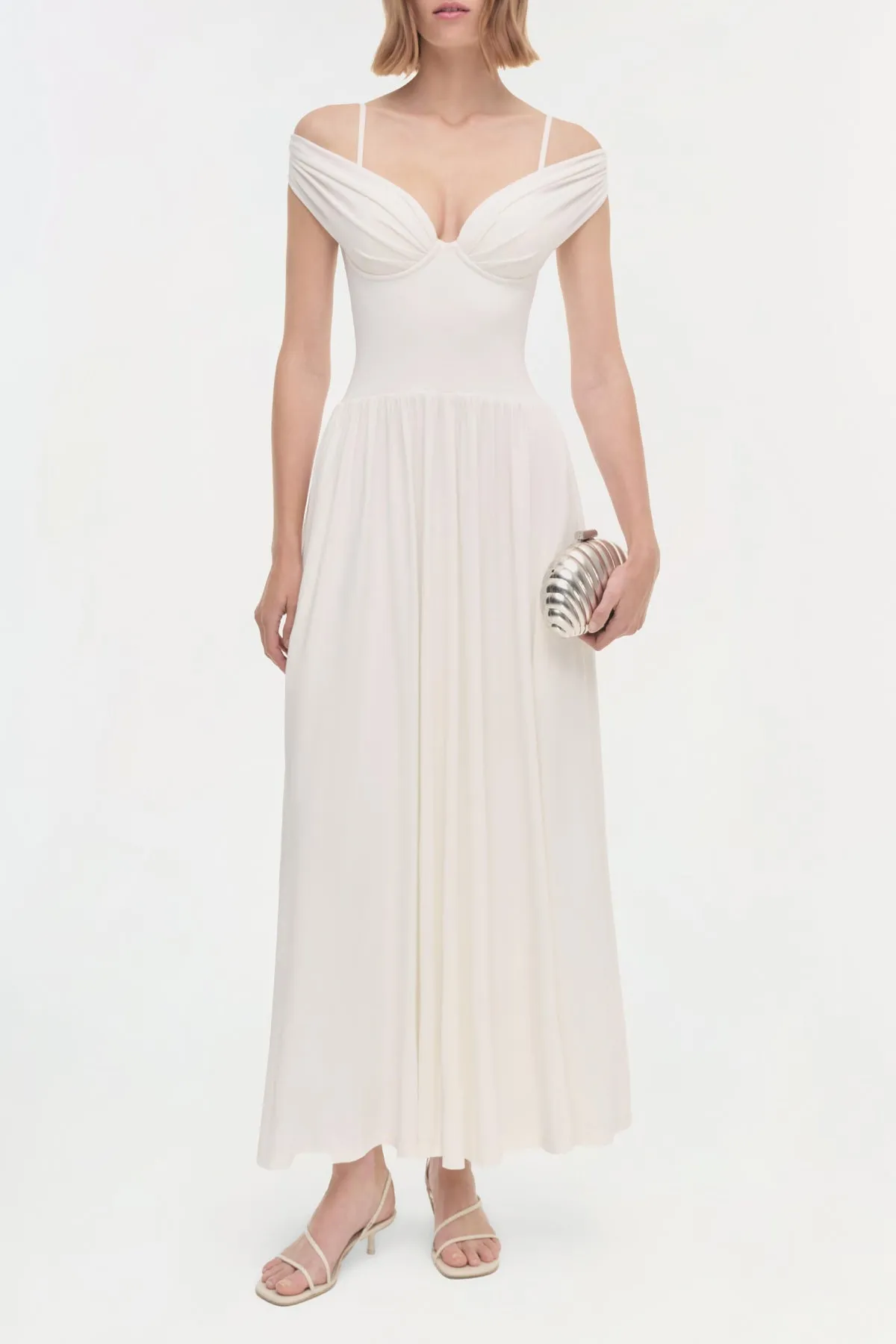 Amarantha Maxi Dress in Ivory