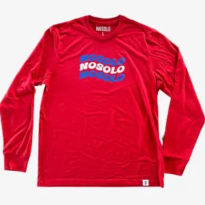 American Wave Long Sleeve - Red