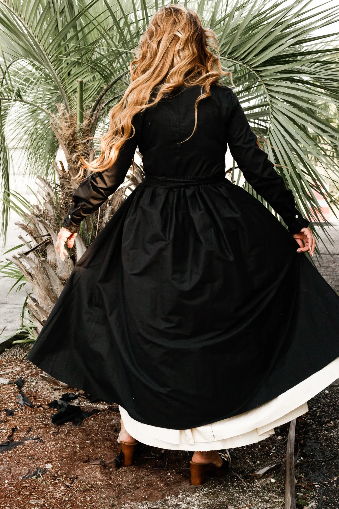 Anna Hi Lo Black Dress