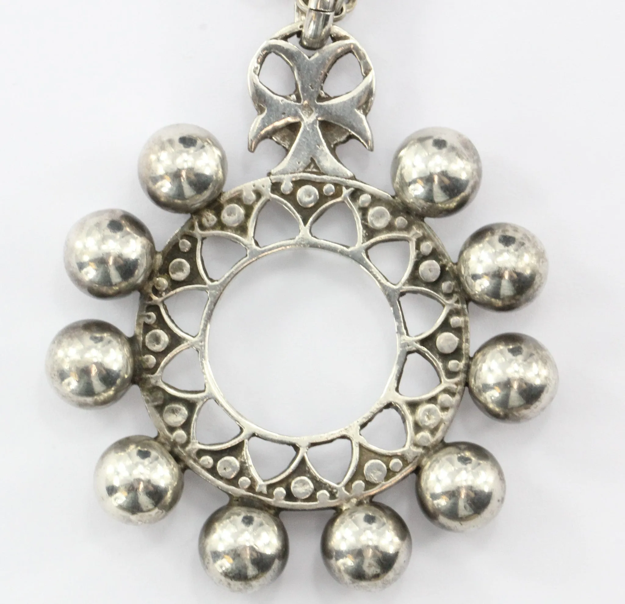 Antique French Gothic Arts & Crafts 800 Necklace