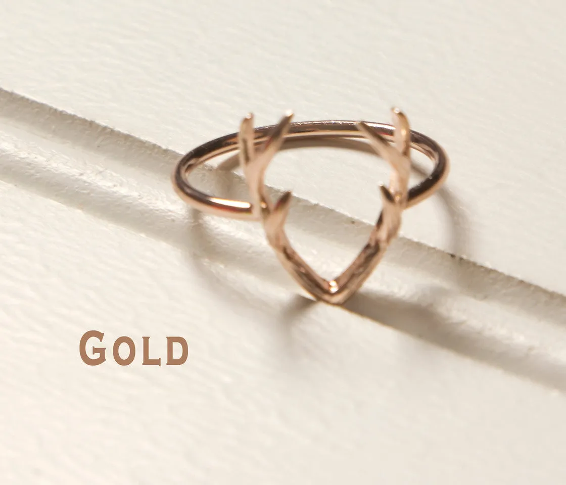 Antler Rings