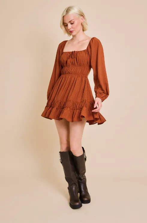 Apple Picking Mini Dress SALE