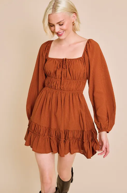 Apple Picking Mini Dress SALE