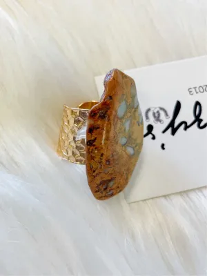Aqua Terra Gemstone Ring