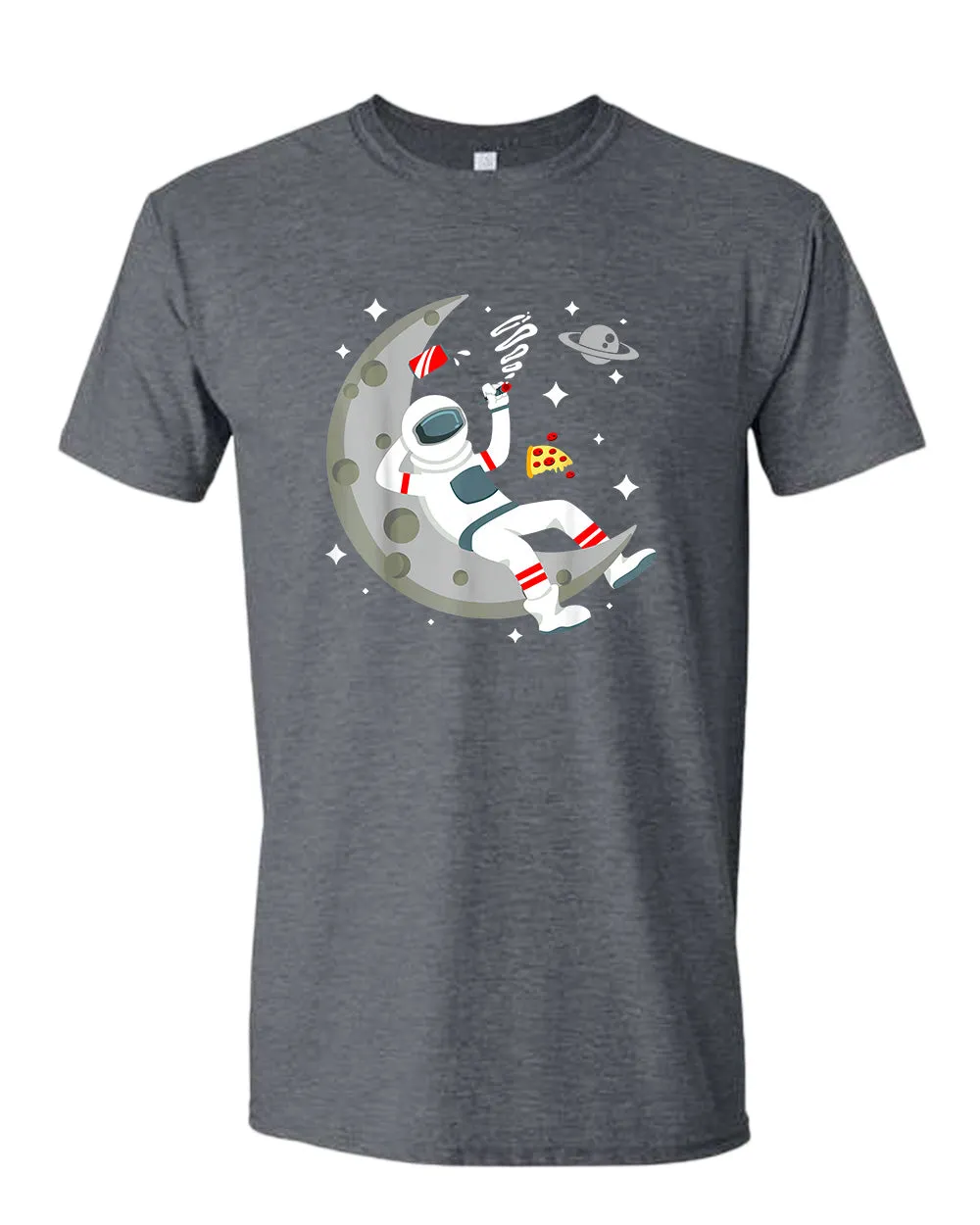 Astronaut chilling 420 t-shirt