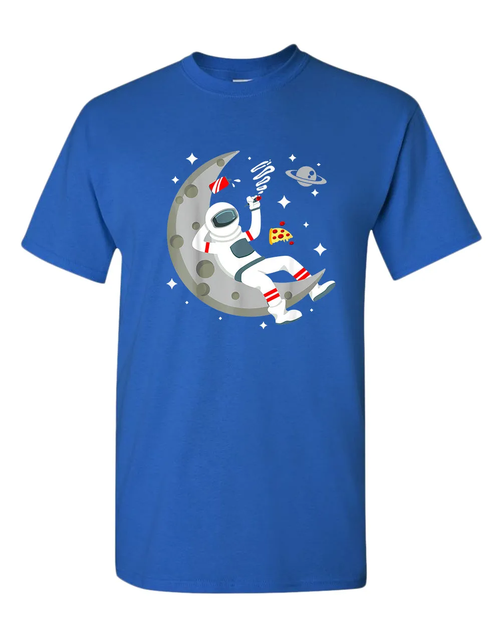 Astronaut chilling 420 t-shirt