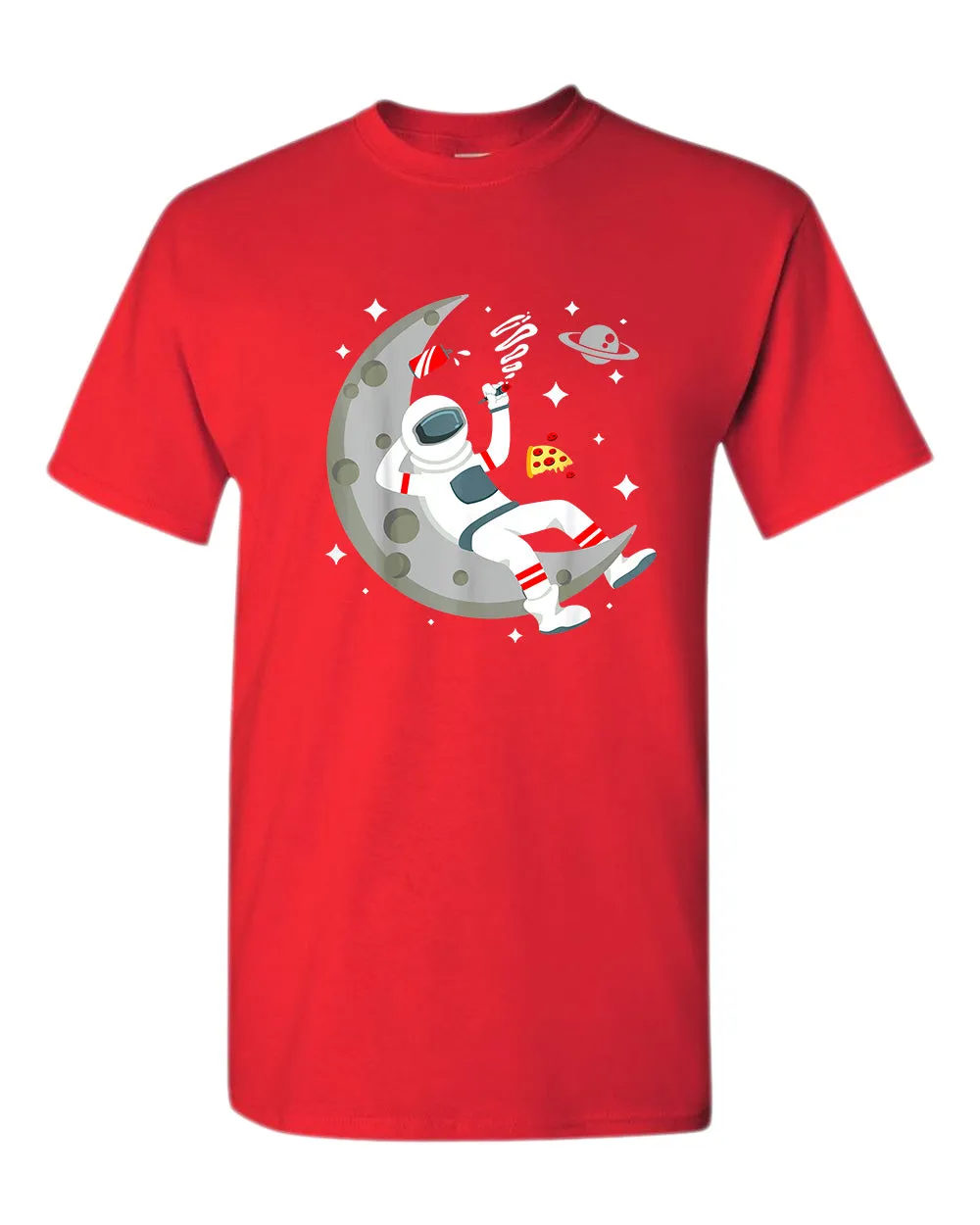 Astronaut chilling 420 t-shirt