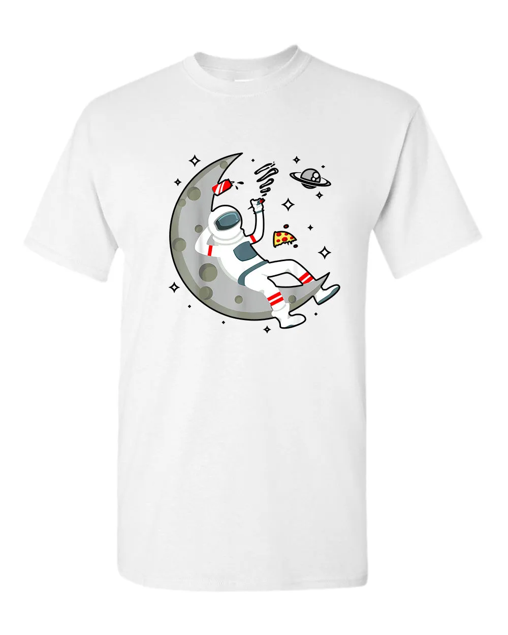 Astronaut chilling 420 t-shirt