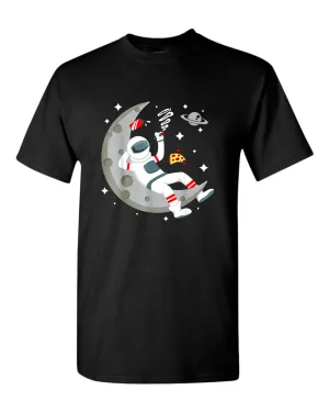 Astronaut chilling 420 t-shirt