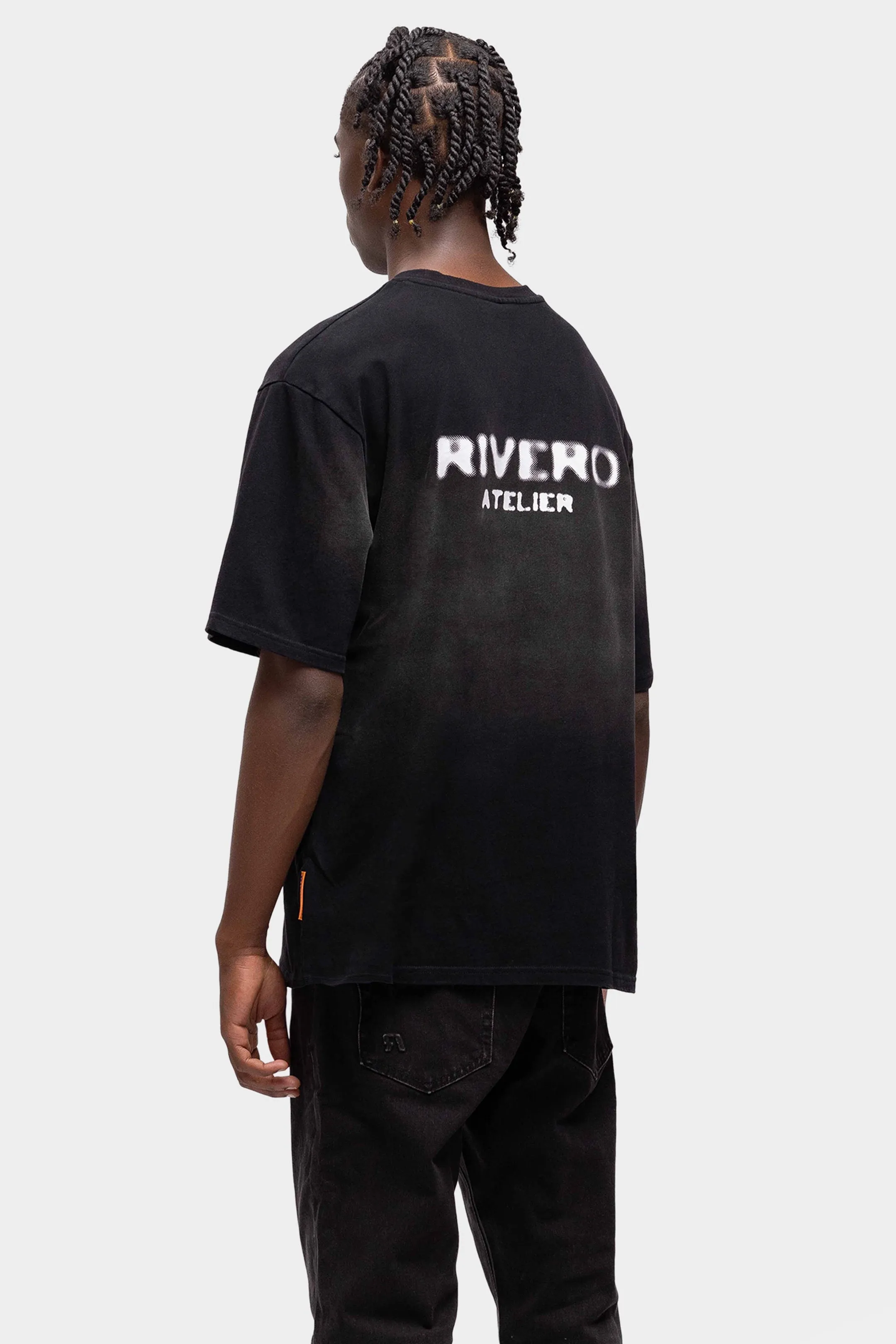 ATELIER OVERSIZED T-SHIRT WASHED BLACK