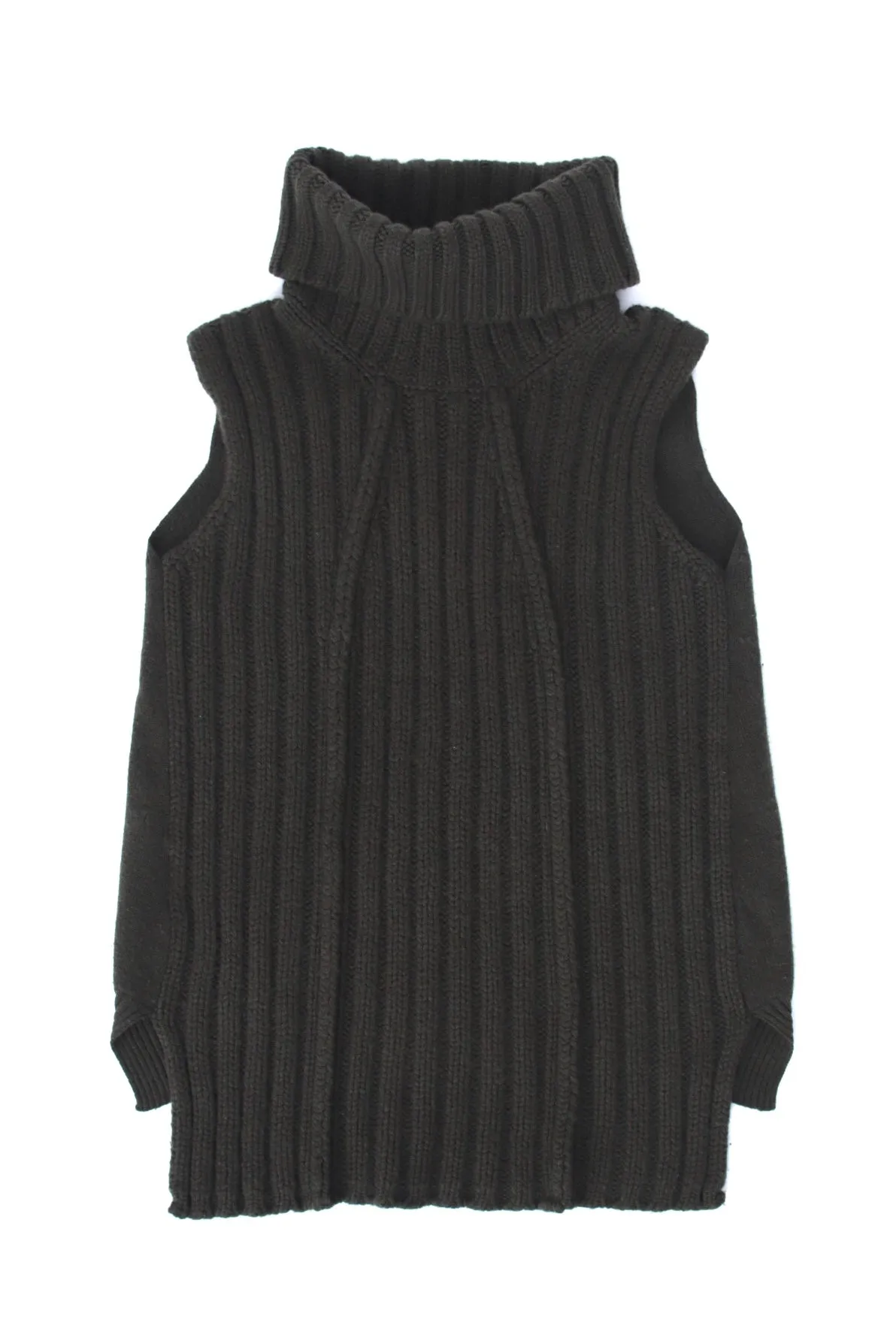 Atsuro Tayama Wool Turtleneck Vest