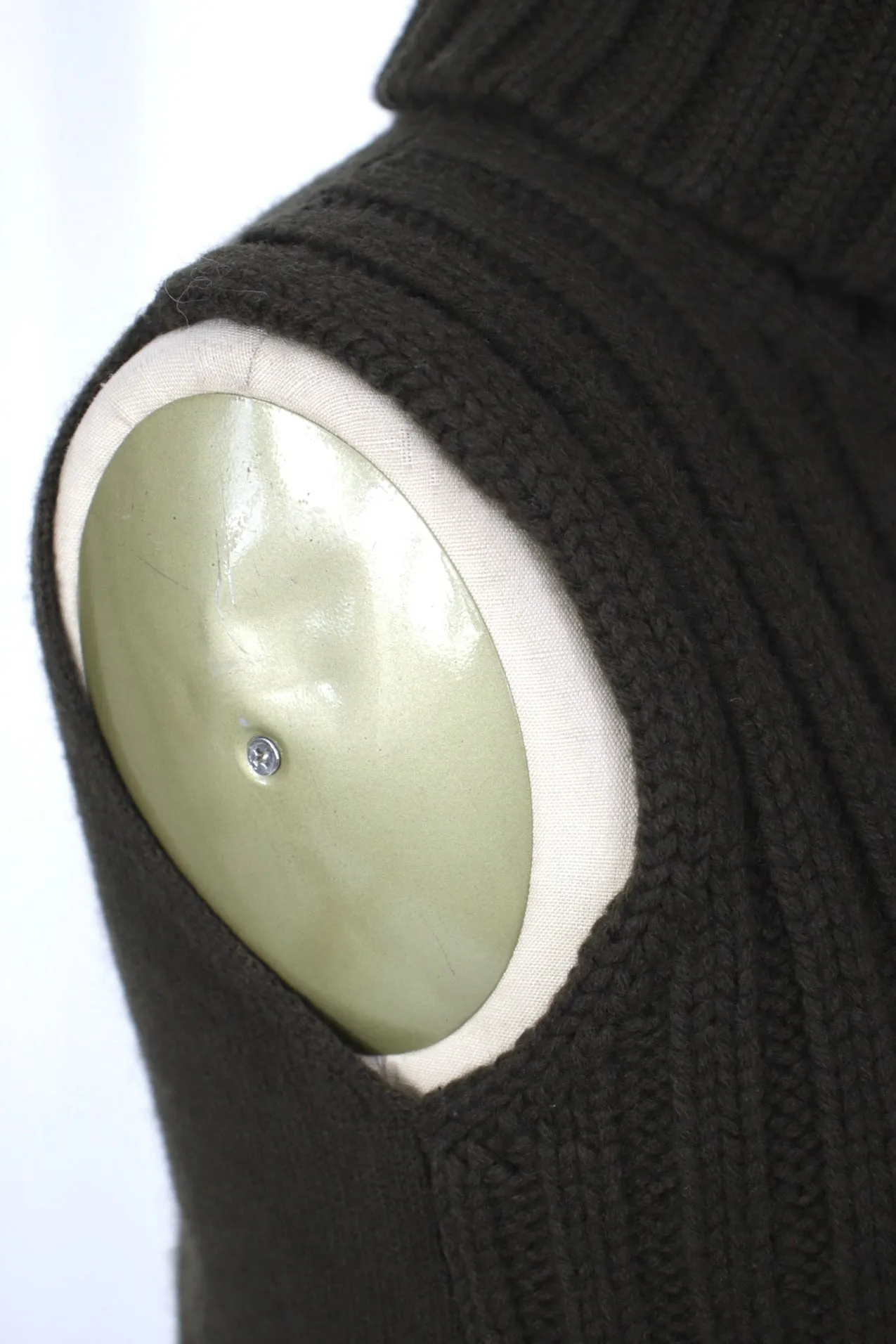 Atsuro Tayama Wool Turtleneck Vest