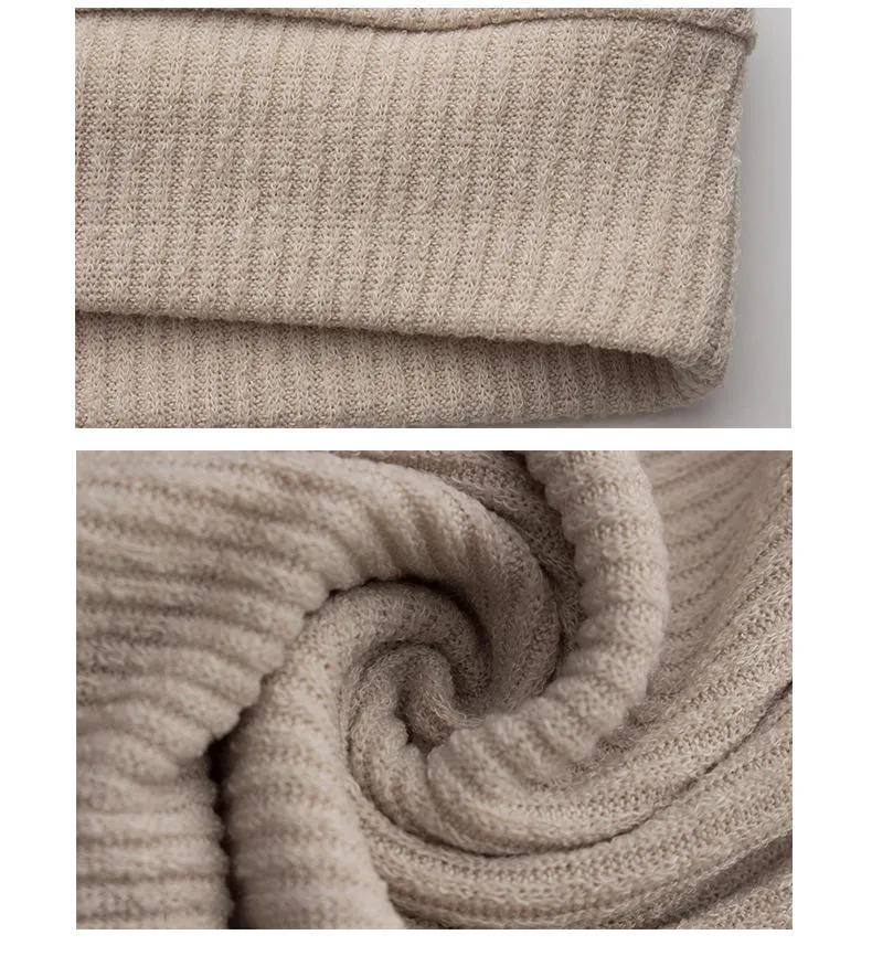 Autumn and Winter Large Size Women's V-neck Sexy Sweater Top