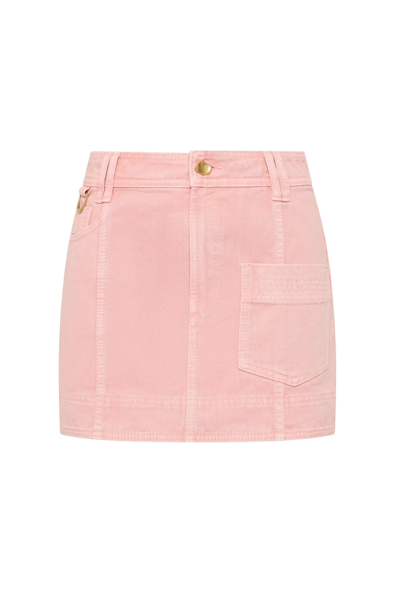 Ayden Denim Micro Skirt