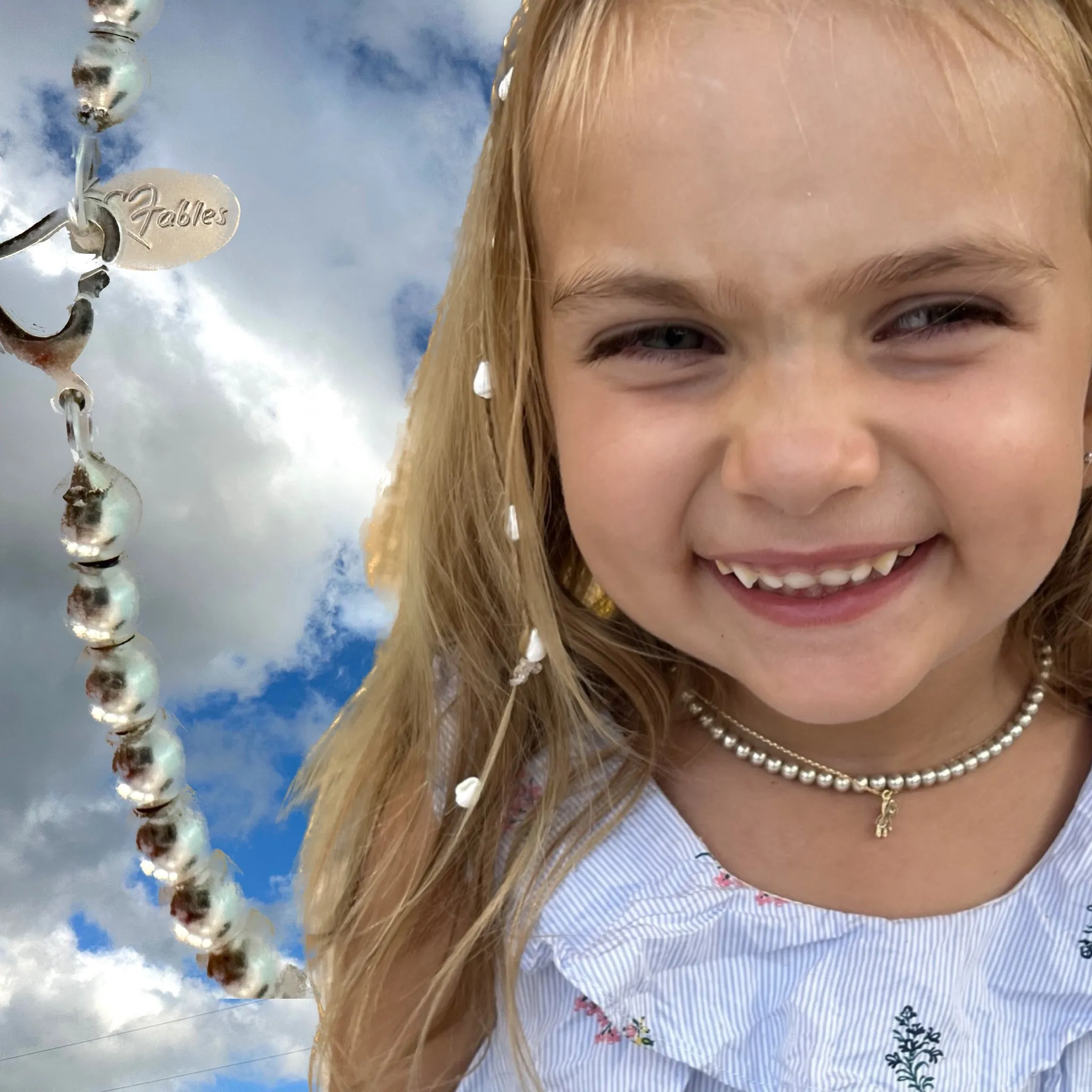 Baby Beads Silver Pearls