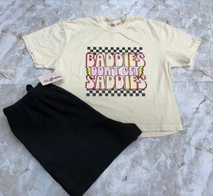 Baddies Don't Get Saddies - Rusty Anchor Design