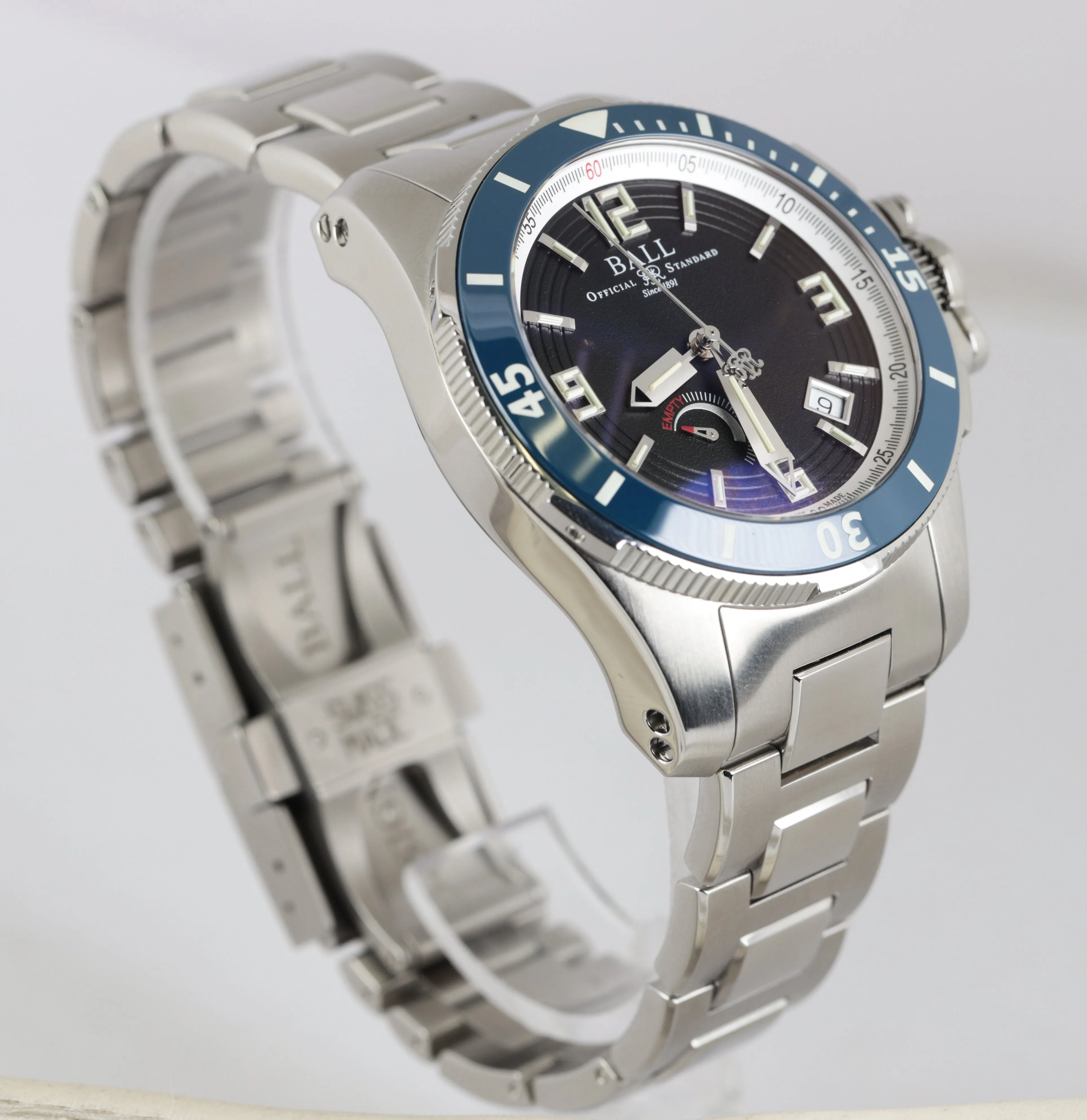Ball Watch Engineer Hydrocarbon Hunley PM2096B Stainless Steel 42mm Automatic