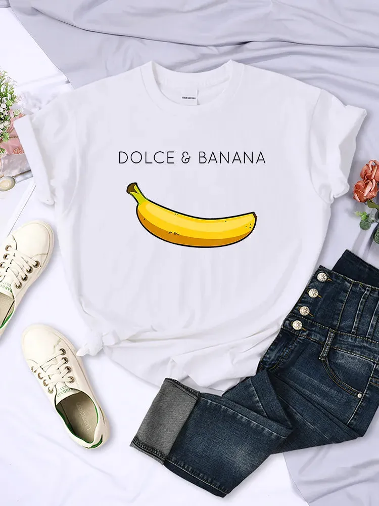 Banana Anime Women's T-Shirts