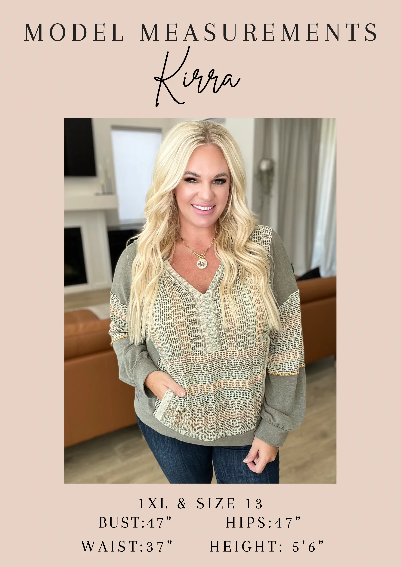 Be Still V-Neck Striped Sweater