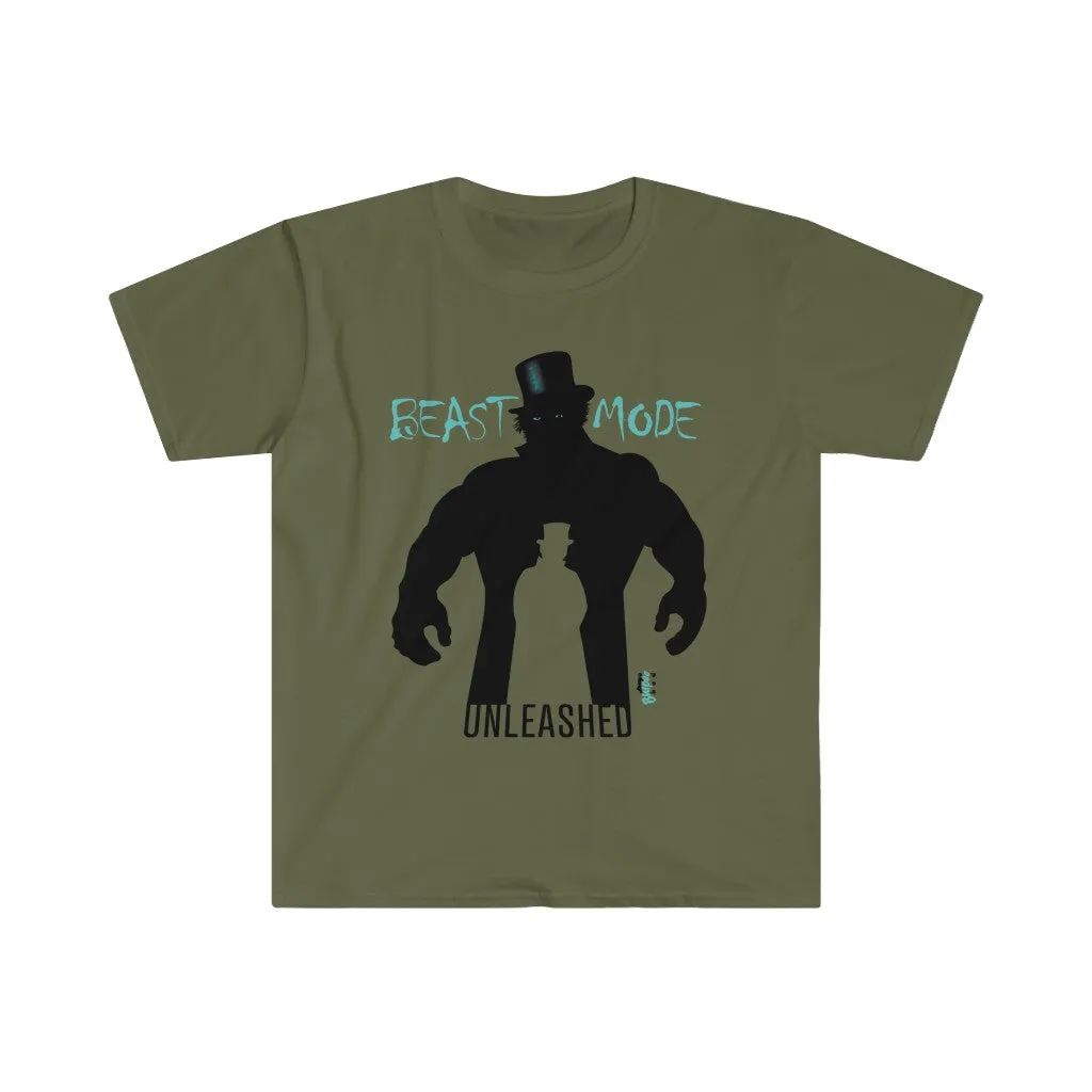 Beastmode Unleashed - Men's Fitted Workout T Shirt