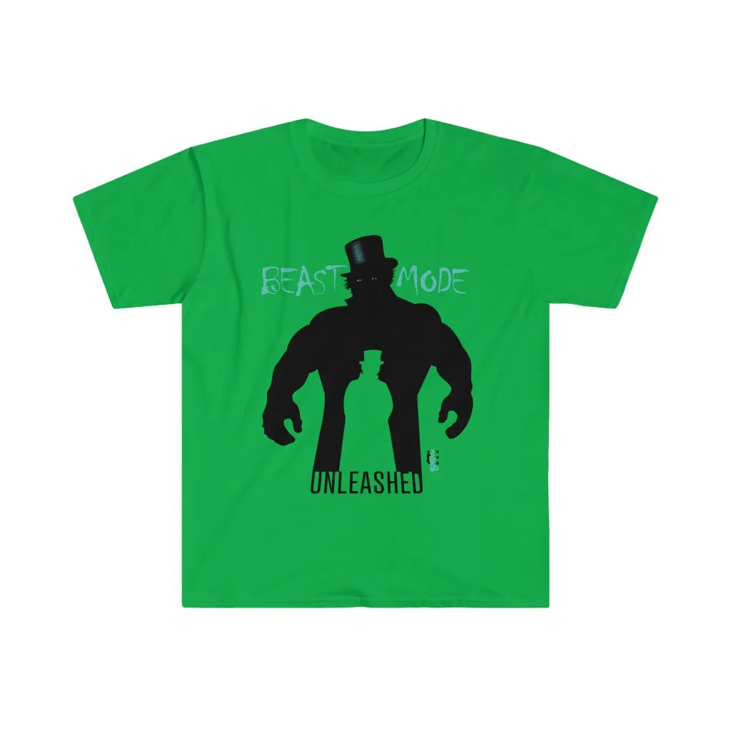 Beastmode Unleashed - Men's Fitted Workout T Shirt