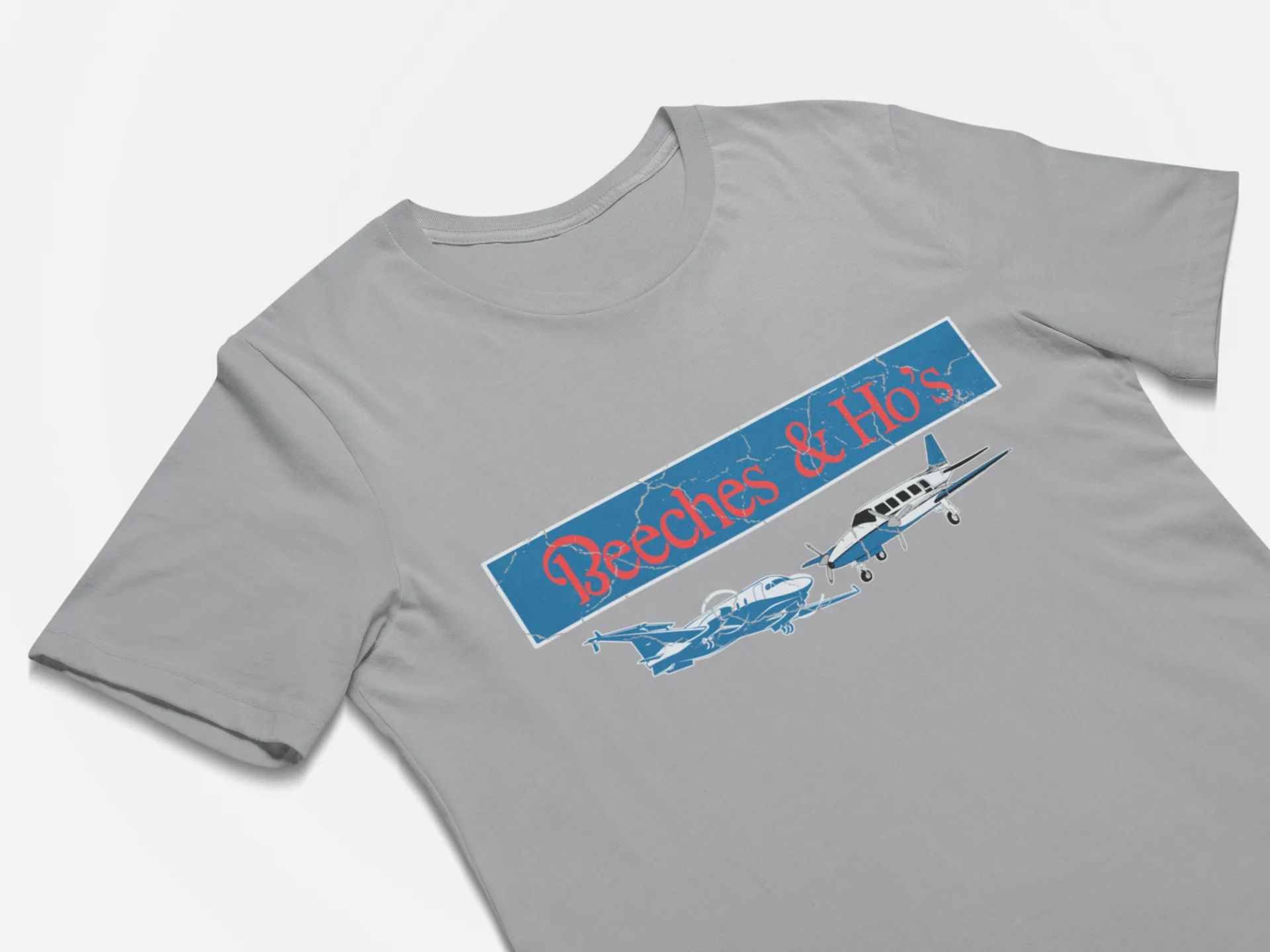 Beeches & Ho's Funny Aviation Shirt - Beechcraft and Piper Navajo